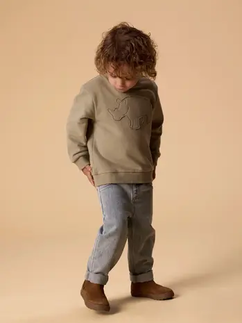 Lil' Atelier Ilondon Rol LS Loose Sweat - Overland Trek