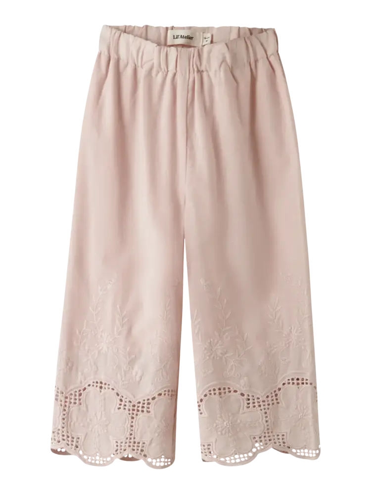 Lil' Atelier Dayna Wide Ancle Pant - Peach Whip