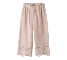 Lil' Atelier Dayna Wide Ancle Pant - Peach Whip