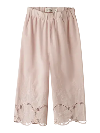 Lil' Atelier Dayna Wide Ancle Pant - Peach Whip