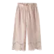Lil' Atelier Dayna Wide Ancle Pant - Peach Whip