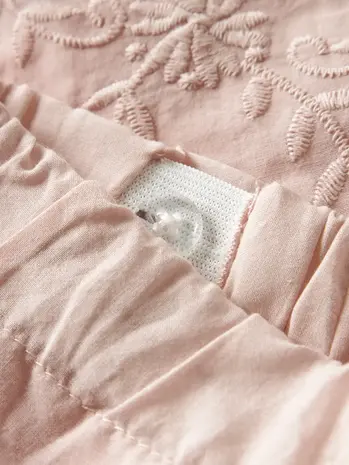 Lil' Atelier Dayna Wide Ancle Pant - Peach Whip