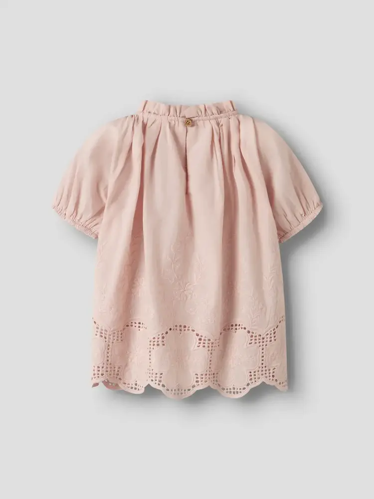 Lil' Atelier Dayna SS Loose Shirt - Peach Whip