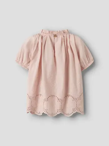 Lil' Atelier Dayna SS Loose Shirt - Peach Whip