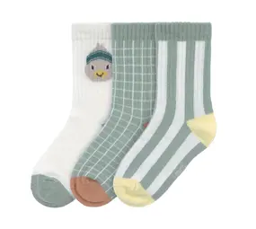 Lassig Tennis Socks 3 pcs GOTS - Duck