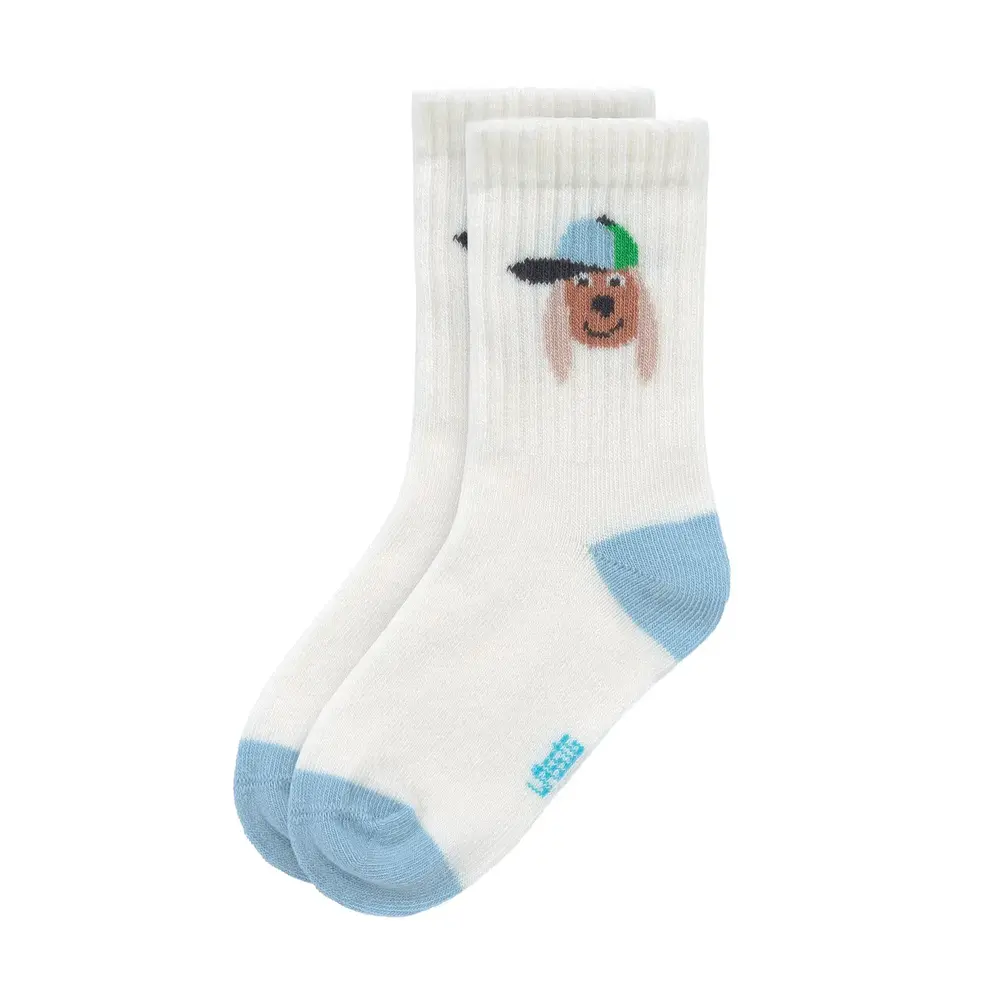 Lassig Tennis Socks 3 pcs GOTS - Dog