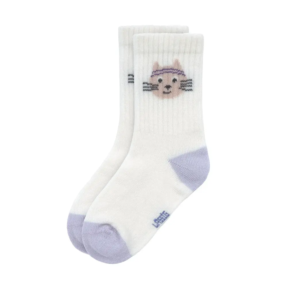 Lässig Tennis Socks 3 pcs GOTS - Cat