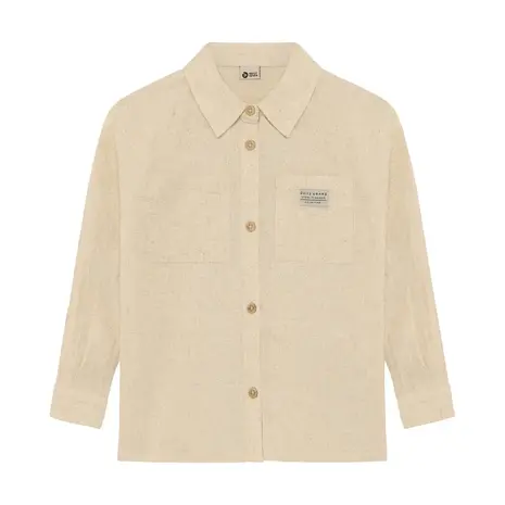 Daily7 Shirt Longsleeve Linen - Sandshell