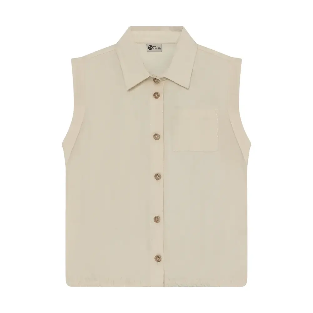 Daily7 Shirt Backprint - Sandshell