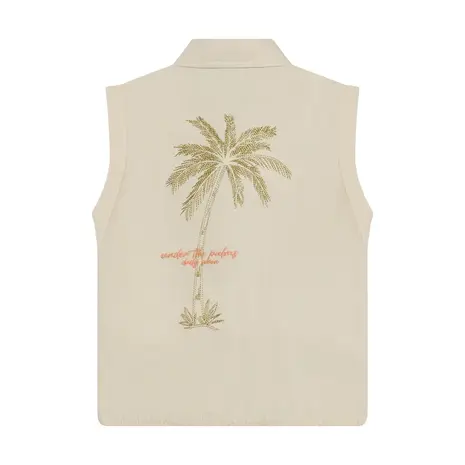 Daily7 Shirt Backprint - Sandshell