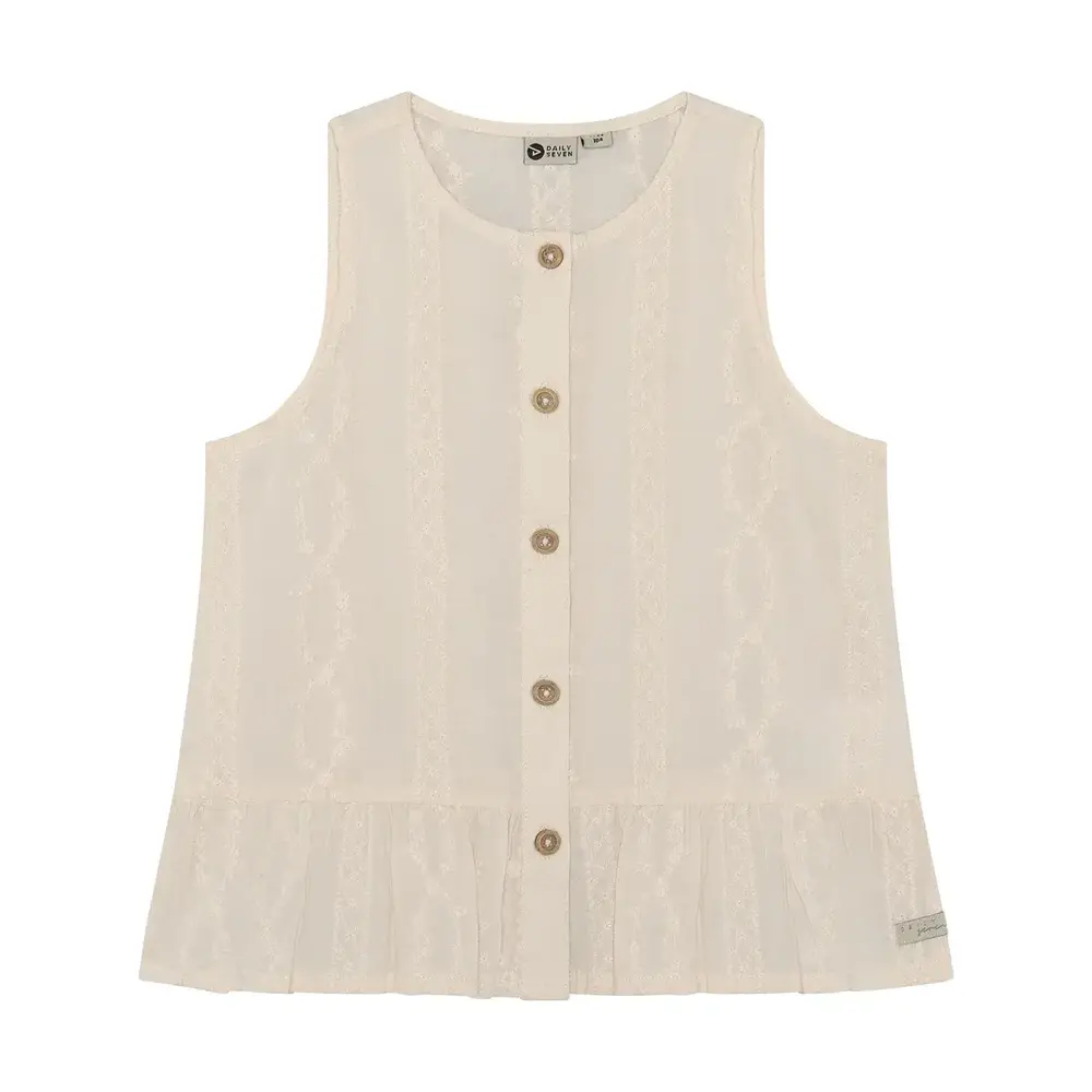 Daily7 Ruffle Single - Sandshell