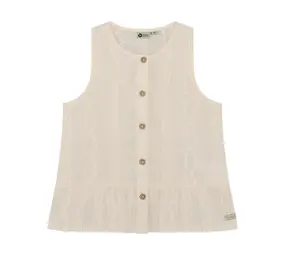 Daily7 Ruffle Single - Sandshell