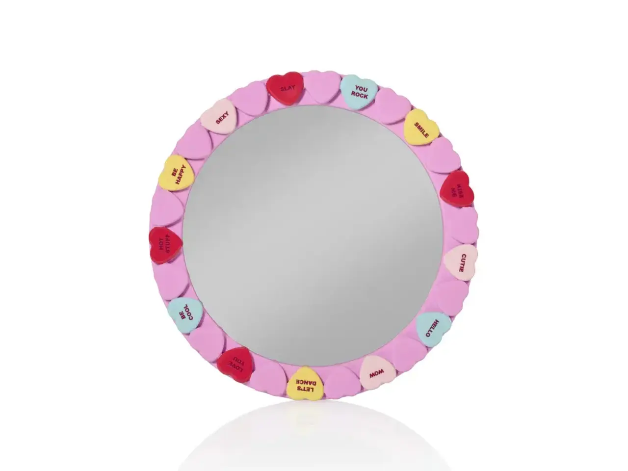 Bitten Design Sweet Heart Candy Mirror Purple