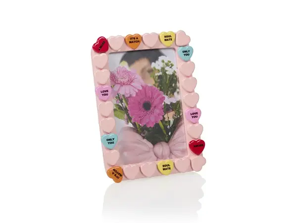 Bitten Design Sweet Heart Photoframe Pink Bitten Design Sweet Heart Photoframe Pink