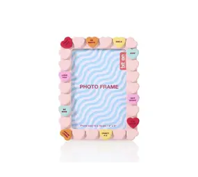 Bitten Design Sweet Heart Photoframe Pink Bitten Design Sweet Heart Photoframe Pink