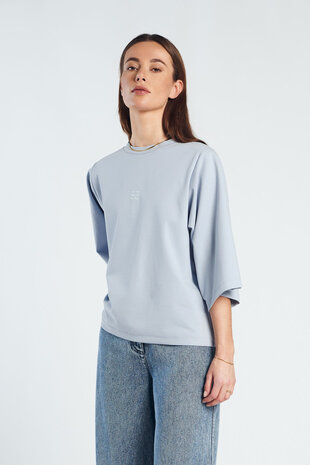 Spooq the Label Oversized Tee - Light Blue