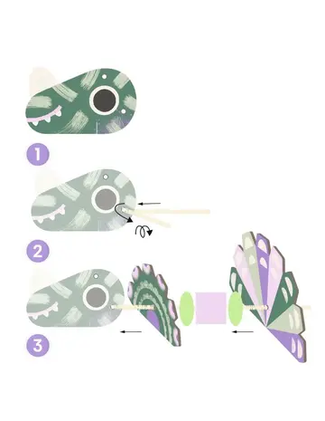 Djeco Verschrikkelijk Dino's - Rijgen