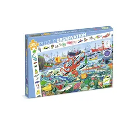 Djeco Observatiepuzzel De Geheimen van de Zee