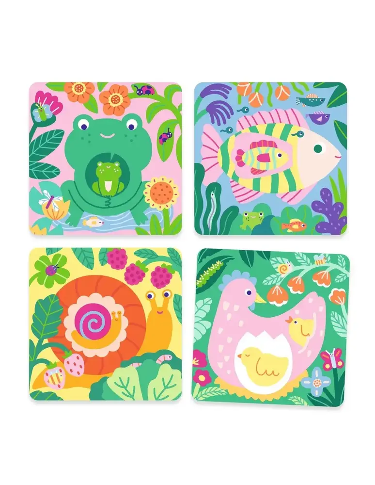 Djeco Kiekeboe! Babydieren uit de Tuin