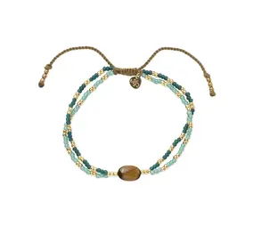 A Beautiful Story Shining 126 Tiger Eye Bracelet GC