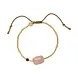 A Beautiful Story Surprise 126 Rose Quartz Garnet Bracelet GC