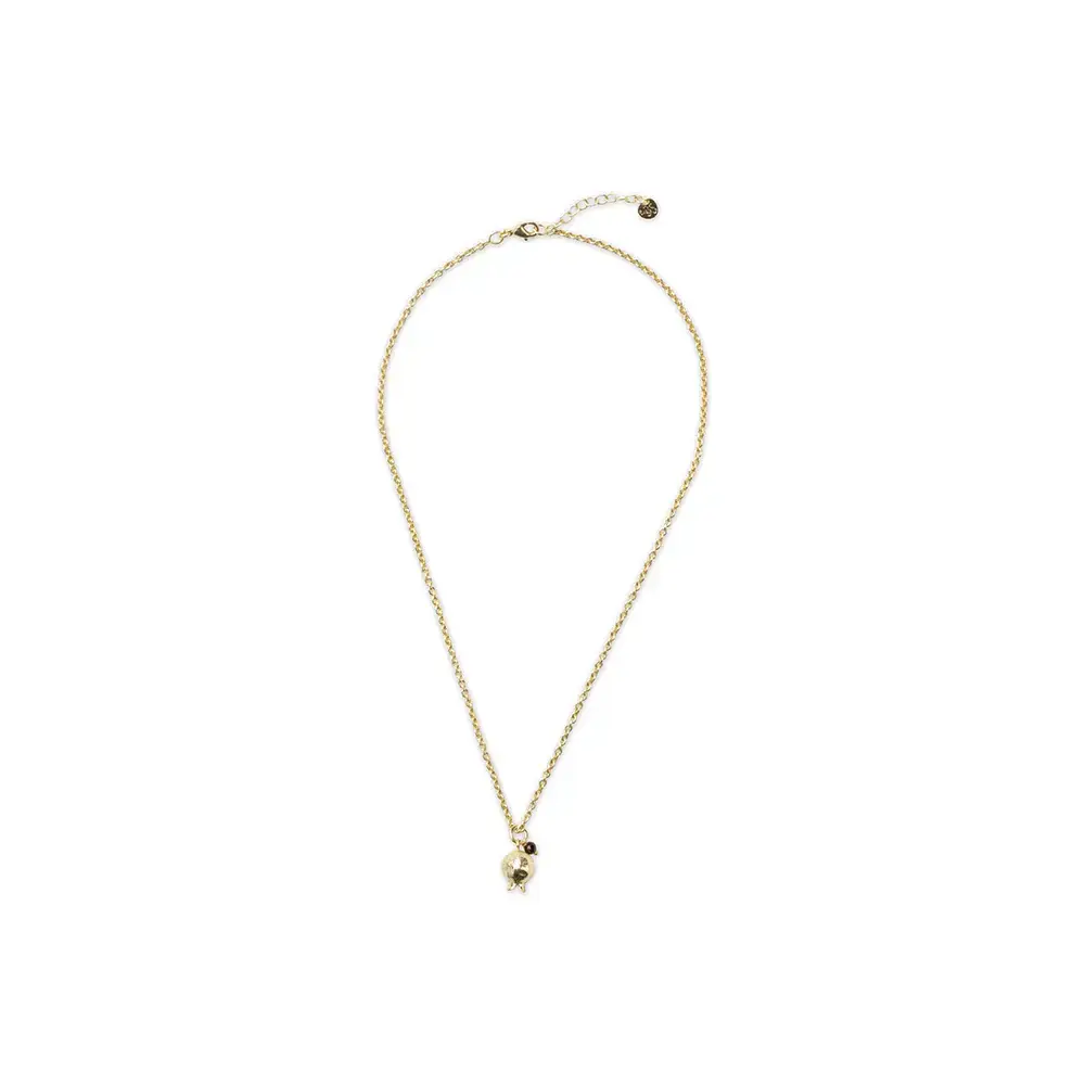 A Beautiful Story Align Garnet Necklace GP