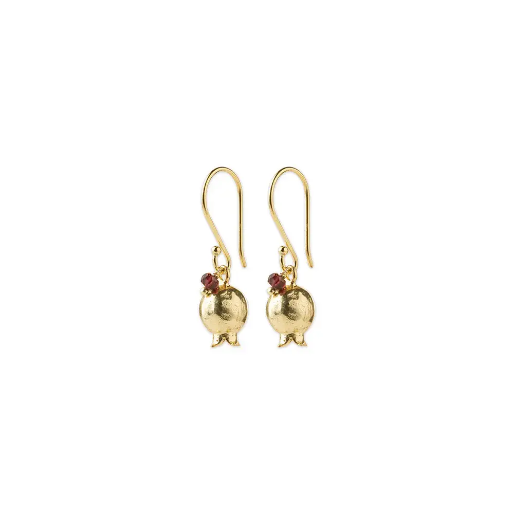 A Beautiful Story Hush Garnet Earrings GP