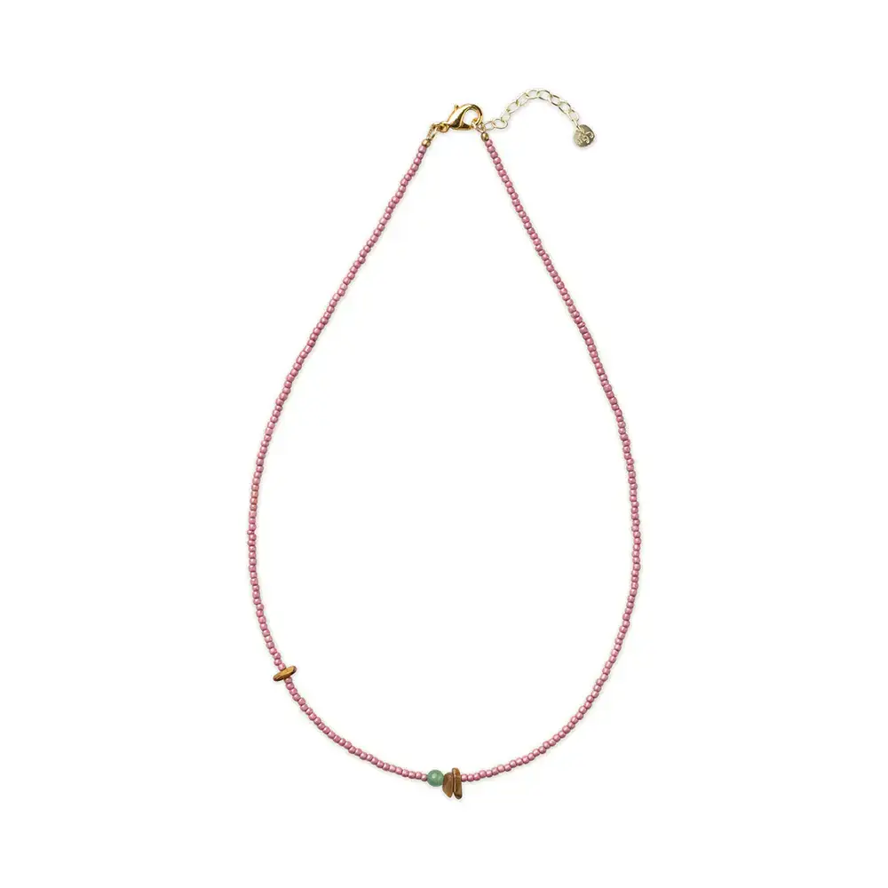 A Beautiful Story Evolving Tiger Eye Aventurine Necklace GC