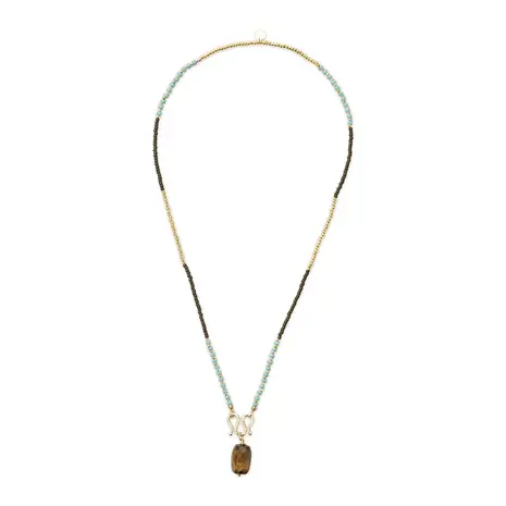 A Beautiful Story Daring Tiger Eye Necklace GC