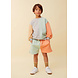 Sproet & Sprout Sweatshorts colourblock - Orange Ace