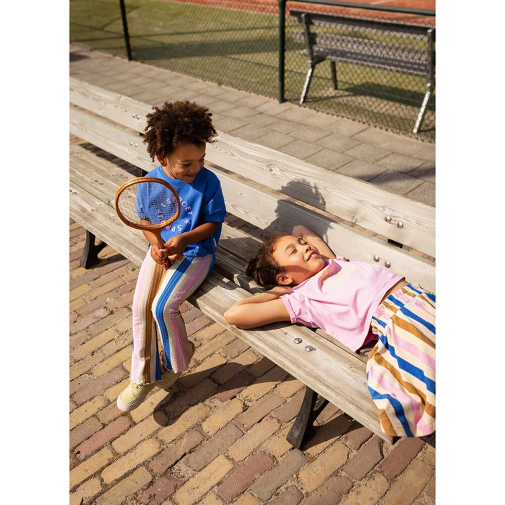 Sproet & Sprout Boxy T-shirt ice cream - Podium Pink