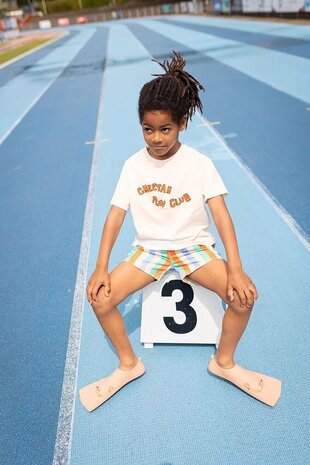 Sproet & Sprout Swim shorts multi stripes - Sand