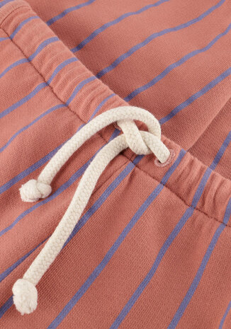 Sproet & Sprout Striped sweatpants - Rose dawn