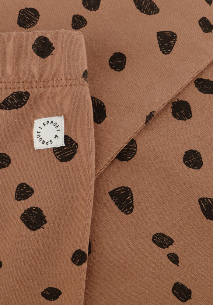 Sproet & Sprout Legging animal - Camel