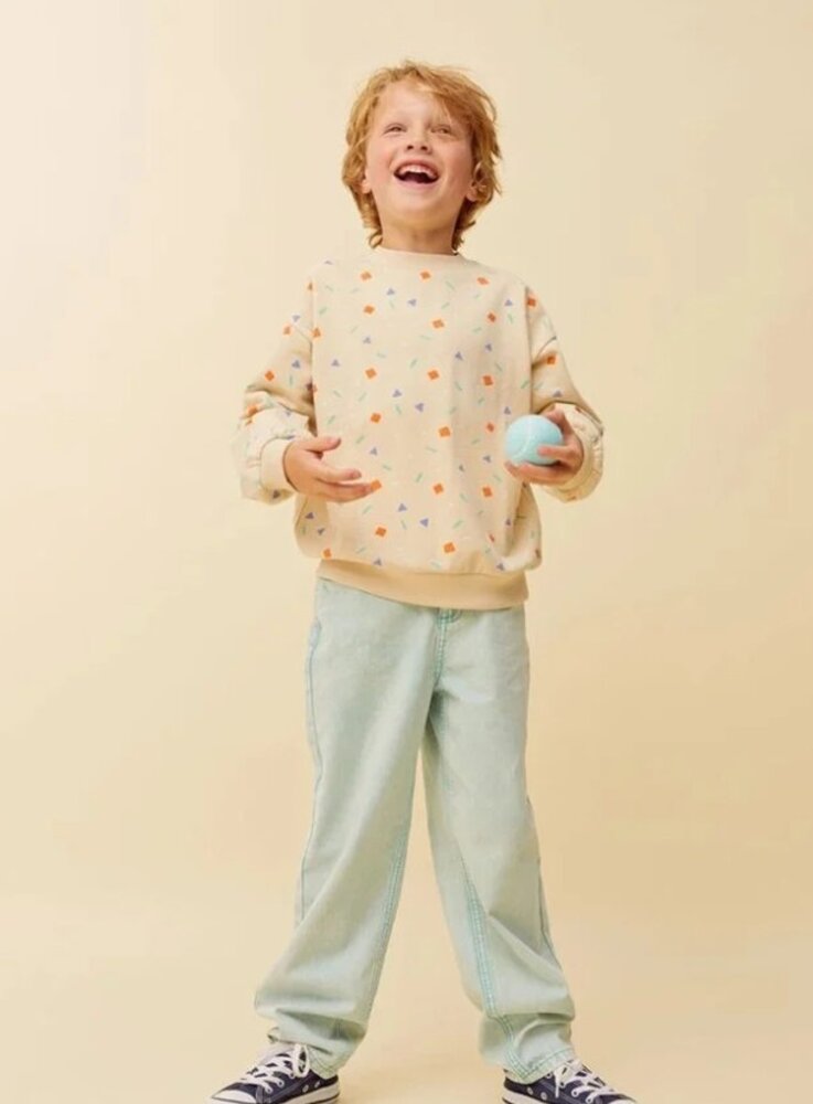 Sproet & Sprout Denim pants green - Silt Green