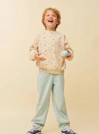 Sproet & Sprout Denim pants green - Silt Green