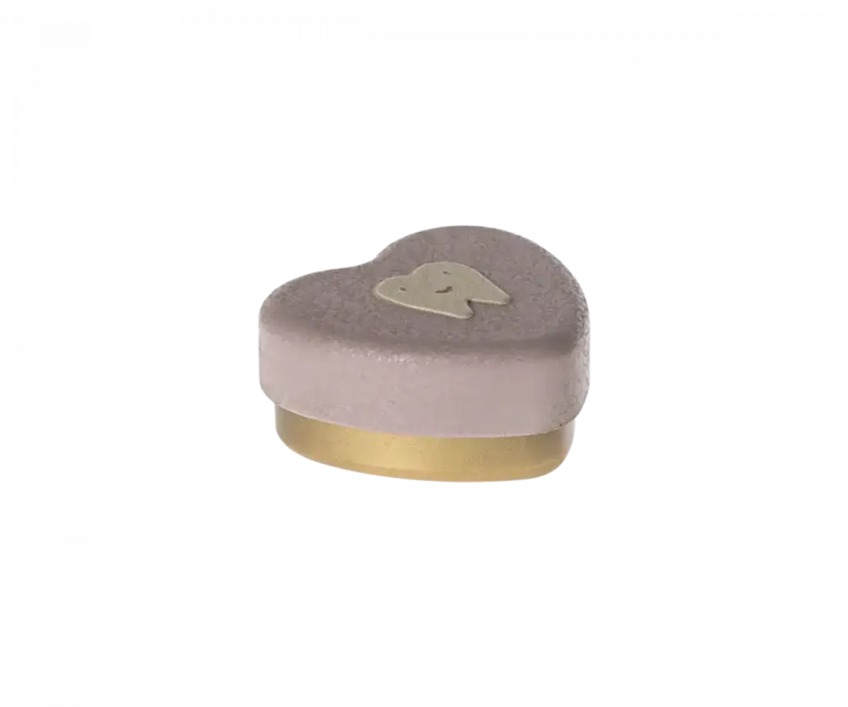 Maileg Tandenblikje Small Hart - Heather