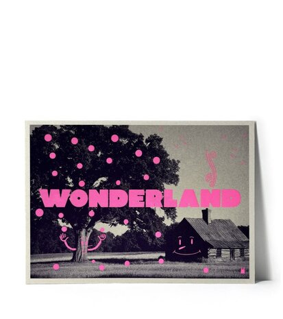 Minus Editions Poster WONDERLAND