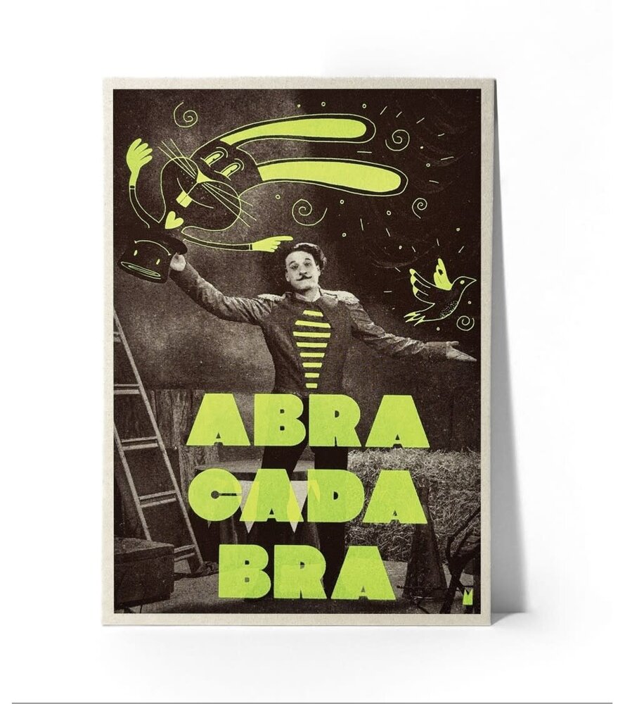 Minus Editions Poster ABRACADABRA