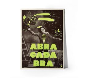 Minus Editions Poster ABRACADABRA