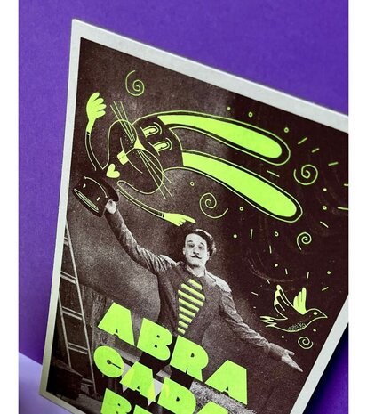 Minus Editions Poster ABRACADABRA