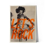 Minus Editions Poster LETS ROCK