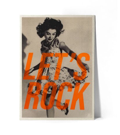 Minus Editions Poster LETS ROCK