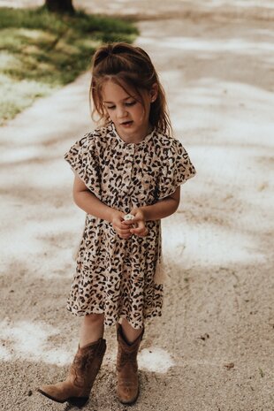 Baje Studio Dress Bejis - Animal AOP