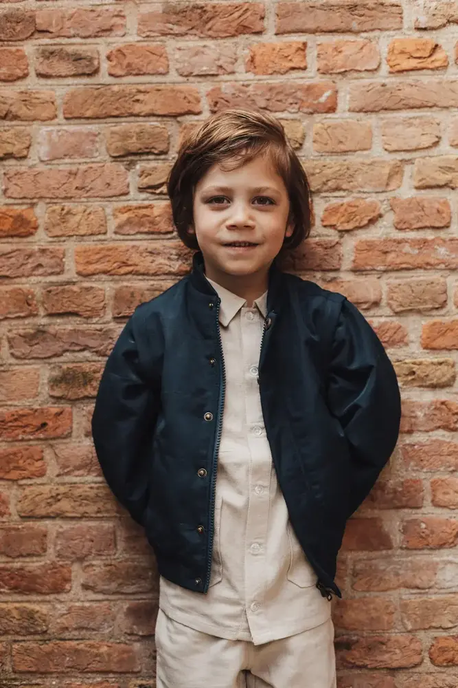 Baje Studio Jacket Montel - Blue Dark