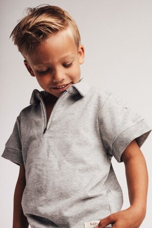 Baje Studio Shirt Teba - Grey Melange