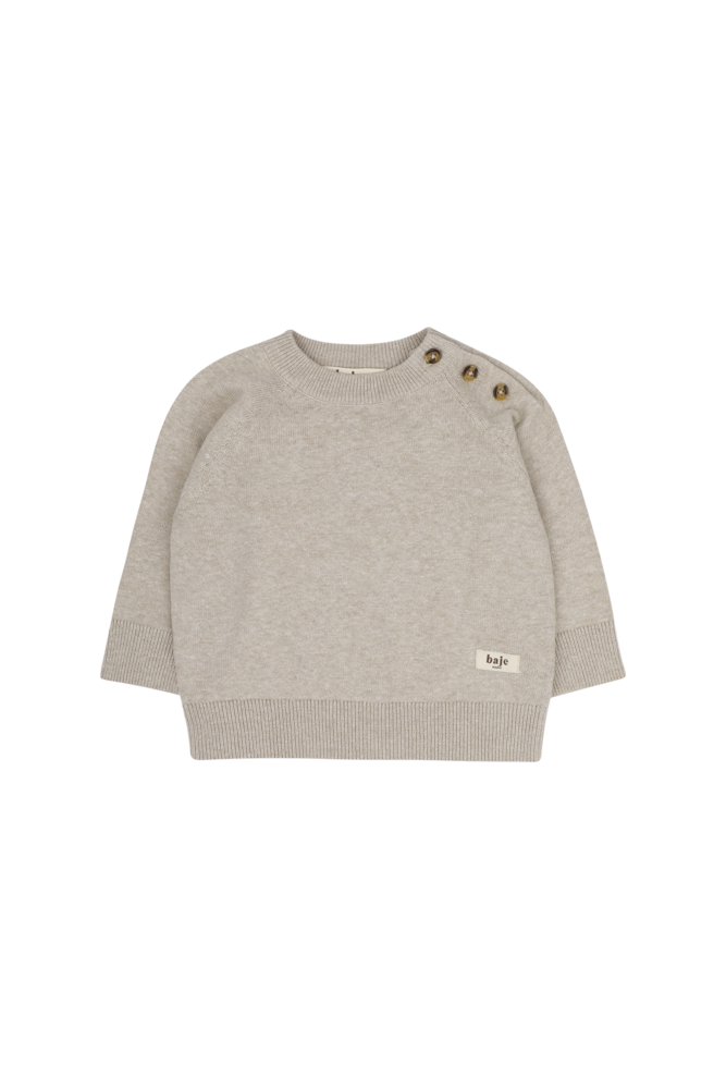Baje Studio Sweat Oto - Taupe Cafe