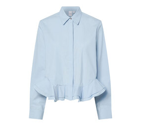 YAS Anera LS Short Shirt - Skyway