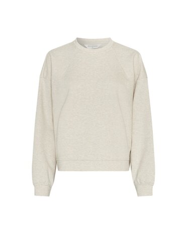 MSCH Taia Briena Sweatshirt - Oatmeal Melange