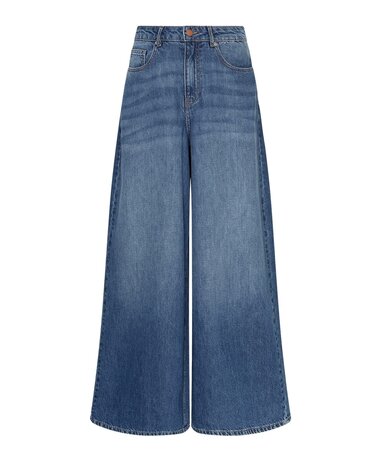 MSCH Turig Alena Pants - Mid Blue Wash
